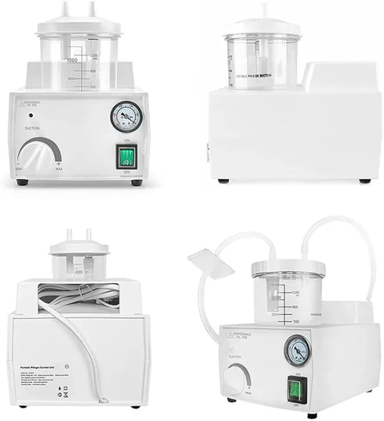 1000ml Portable Veterinary Suction Machine for Home Use 110V