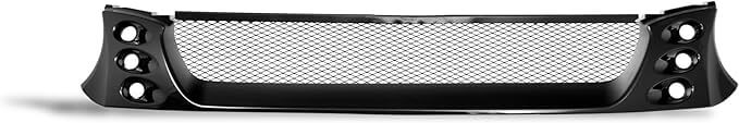 Piano Black Aluminum Mesh Grille
