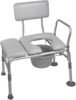 Transfer Bench Commode Chair