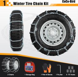 Thick Wear-Resistant High Carbon Steel Anti Slip Tire Snow Chain