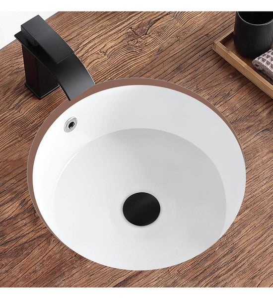 White Ceramic Bathroom Sink