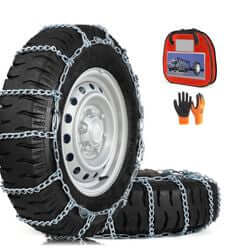 Thick Wear-Resistant High Carbon Steel Anti Slip Tire Snow Chain