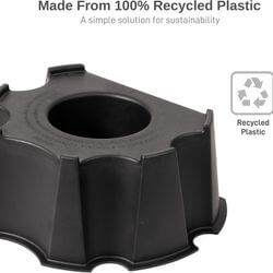 55 Gallon Rain Barrel Stand Black