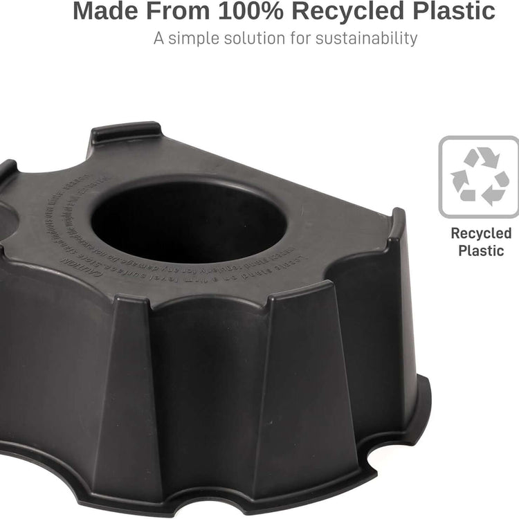 55 Gallon Rain Barrel Stand Black