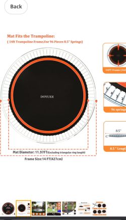Trampoline Mat Replacement