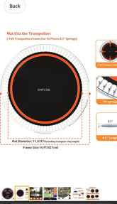 Trampoline Mat Replacement