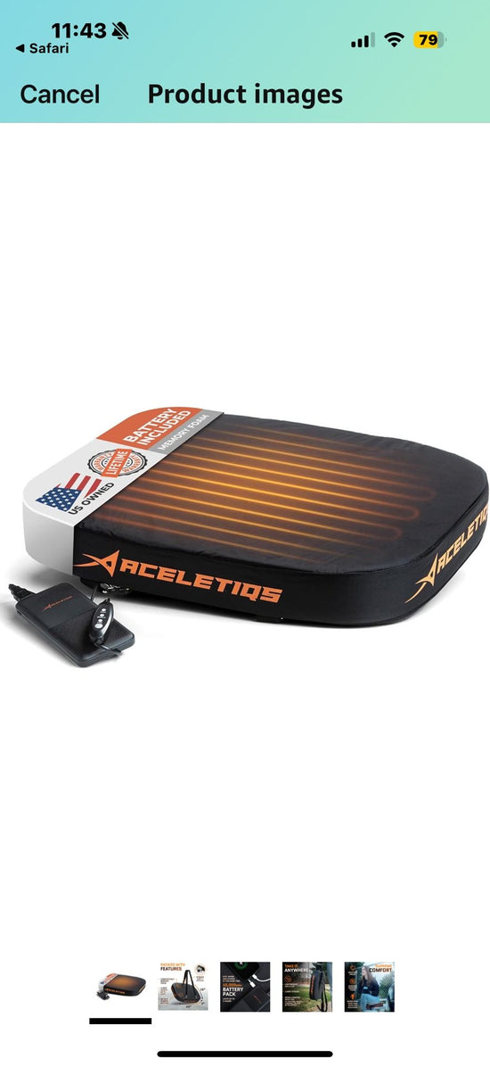 Heated Stadium Pad