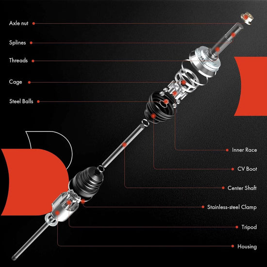 CVA 65330 C CV Axle Shaft Toyota