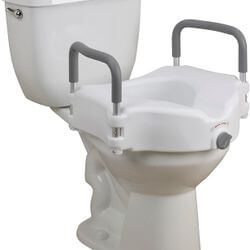  Raised Toilet Seat for Handicapped