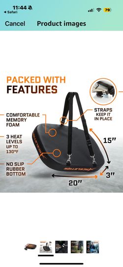 Heated Stadium Pad