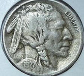 1927 S Indian Head Buffalo Nickel