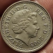 1942 F Stuggart Germany Nazi WWII 1 Reichspfennig Coin