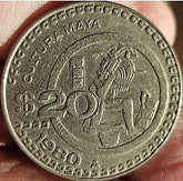 1936 Italy 10 Cents Coin