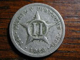 1966 British Sixpence Coin