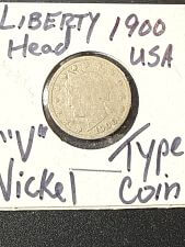 1907 Liberty V Nickle Coin