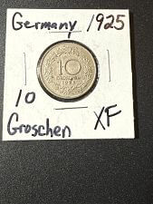 Italy 1936 Copper 10 Cents Coin