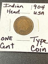 1891 Indian Head Penny Coin