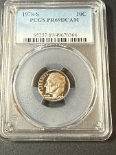 1998-S Roosevelt Dime 10c DCAM Gem Proof