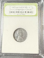 1943 D Lincoln Steel Wheat Cent