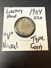 1907 Liberty V Nickle Coin