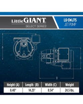 Little Giant Shallow Well Jet Pump