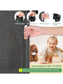 Retractable Baby Gate