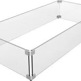 Grisun Fire Pit Glass Wind Guard