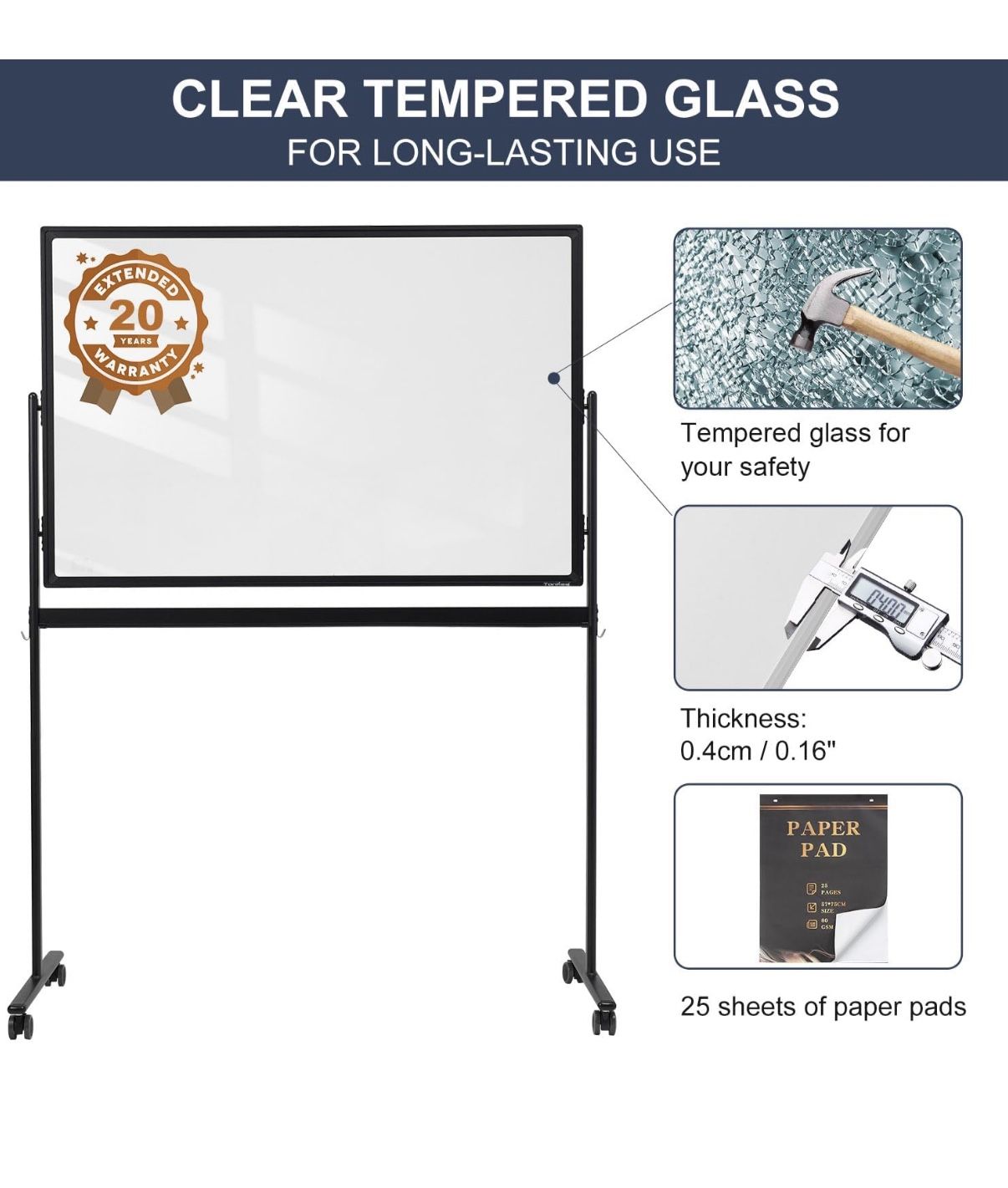Tankee Glass Whiteboard