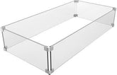 Grisun Fire Pit Glass Wind Guard