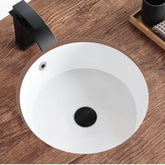White Ceramic Bathroom Sink