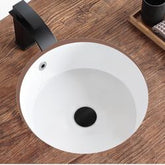 White Ceramic Bathroom Sink