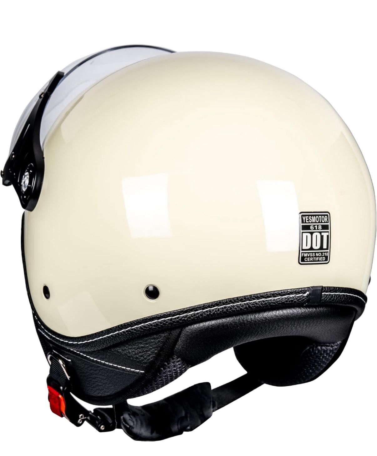 Retro Open Face 3/4 Motorbike Helmet