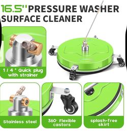 16.5" Pressure Washer Surface