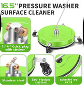 16.5" Pressure Washer Surface