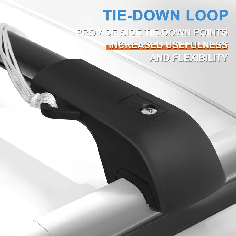 Lockable Roof Rack Cross Bars