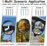 24" Convex Safety Mirror