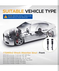 Dodge Challenger Front Shock Absorbers
