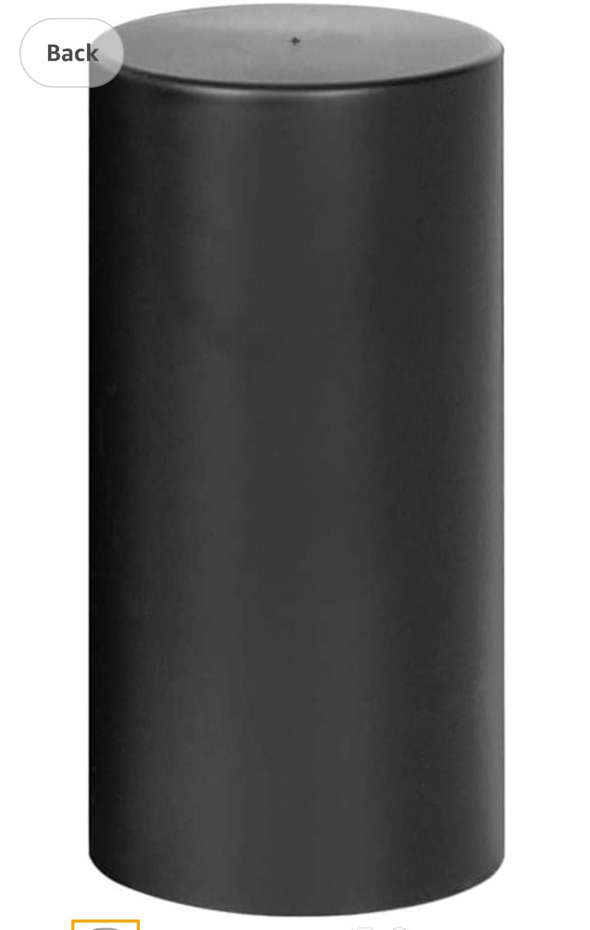 33mm Black Lug Nut Cover Set