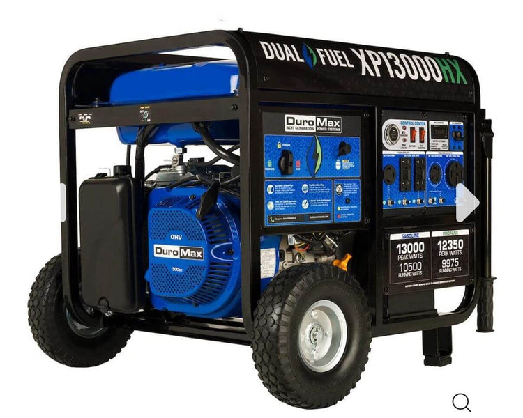 13,000W Dual Fuel Portable Generator