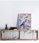 Abstract Heron Art