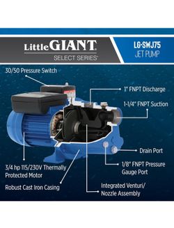 Little Giant Shallow Well Jet Pump