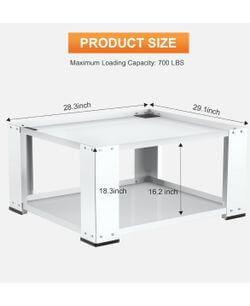 Laundry Pedestal for Washer and Dryer
