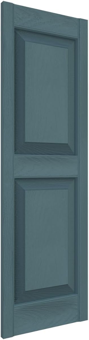 Raised Panel Vinyl Shutters