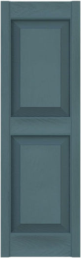 Raised Panel Vinyl Shutters