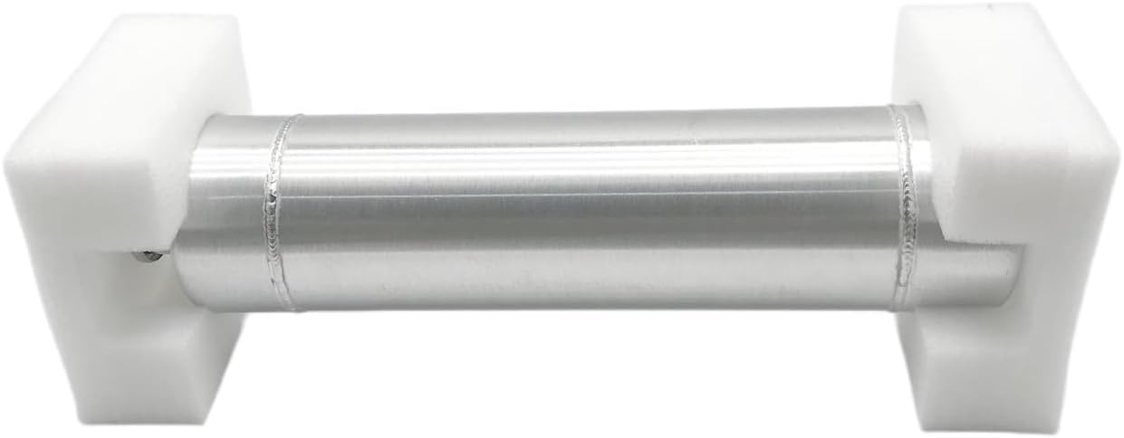 Universal Vertical Spun Aluminum Fuel Tank 2.6 Gallon with Bracket for Vehicles