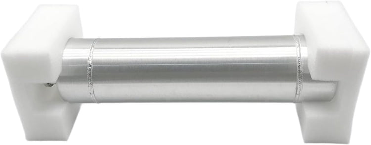 Universal Vertical Spun Aluminum Fuel Tank 2.6 Gallon with Bracket for Vehicles