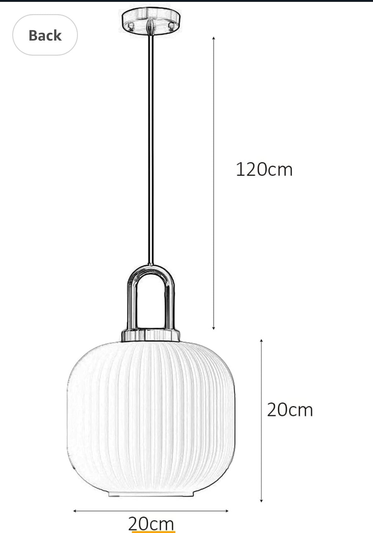 Gold Pendant Light