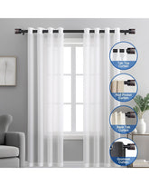 Adjustable Window Curtain Rod