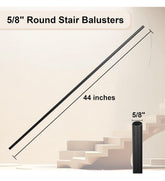 Iron Stair Balusters