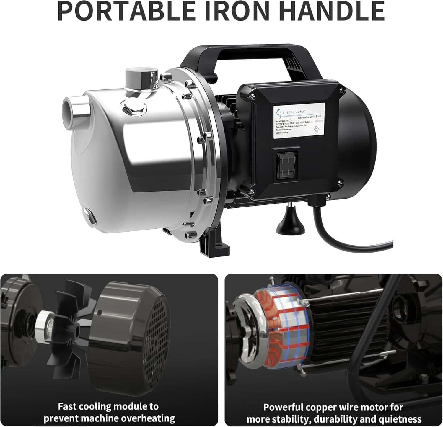 Lanchez Portable Well Pump